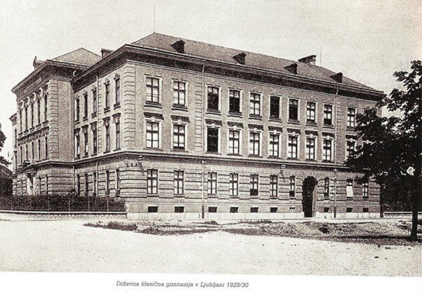 Državna klasična gimnazija v Ljubljani 1929/30 FOTO: OŠ Prežihovega Voranca
