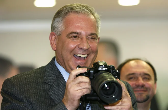 Nasmeh Iva Sanaderja iz leta 2008. FOTO: Nikola Solic/Reuters