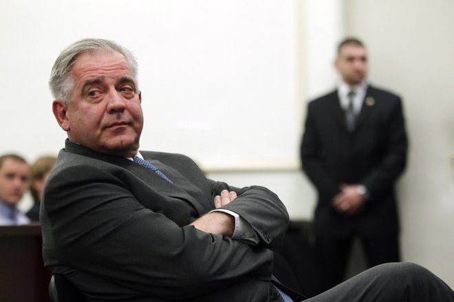 Ivo Sanader na sodišču leta 2012. FOTO: Antonio Bronic/Reuters
