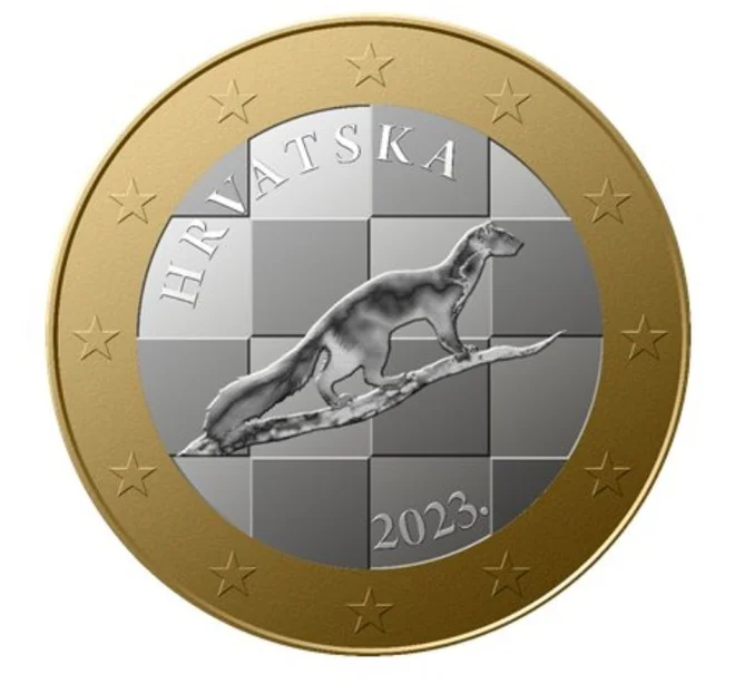 Hrvaška bo evro uvedla leta 2023. FOTO: Twitter
