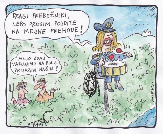 KARIKATURA: Marko Kočevar
