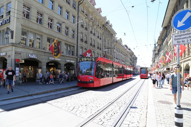 To poletje bi radi k potovanju z železnico privabili še več tujih obiskovalcev, izumili so celo novo besedo, swisstainable. FOTO: Milan Ilić
