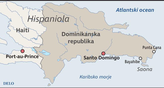 Dominikanska republika Hispaniola