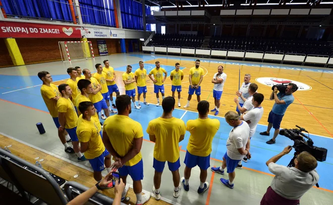 Celjani so se zbrali v dvorani Golovec in začeli priprave na sezono 2022/23. FOTO:&nbsp;RKCPL
