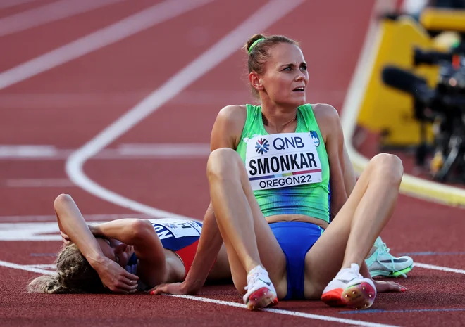 Jerneja Smonkar ni pričakovala nastopa na SP, med kratkim dopustom je izvedela, da se je uvrstila na to tekmovanje.  FOTO: Lucy Nicholson/Reuters
