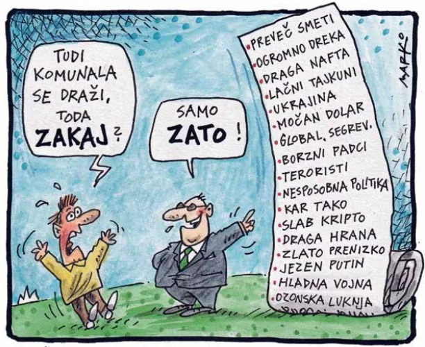 KARIKATURA: Marko Kočevar
