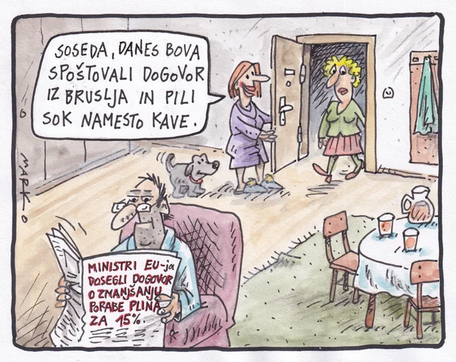 KARIKATURA: Marko Kočevar
