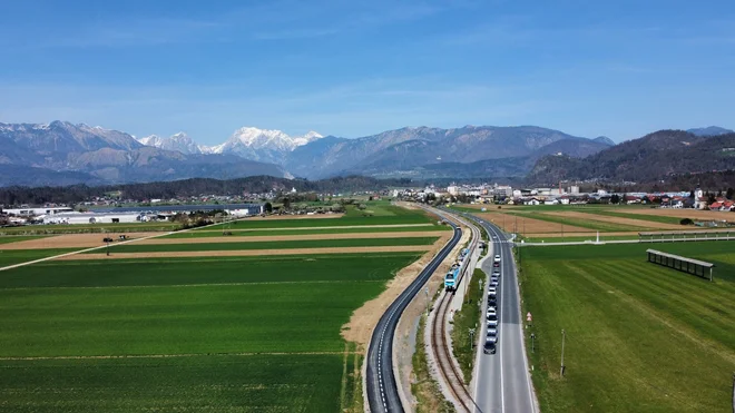 Že zgrajeni evropski kolesarski odsek na območju kamniške občine. FOTO:&nbsp;Občina Kamnik
