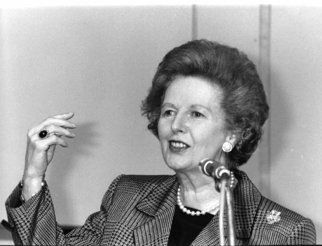 Sinonim in referenčna oseba za neoliberalizem je Margaret Thatcher, ki je leta 1980 izrekla znamenito trditev: »Ne obstaja nič takega, kot je družba.« FOTO: Shutterstock