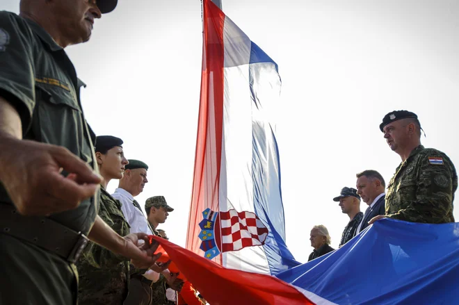 Knin je mesto osrednje spominske proslave ob obletnici akcije Nevihta. FOTO: Nikša Stipaničev/Cropix
