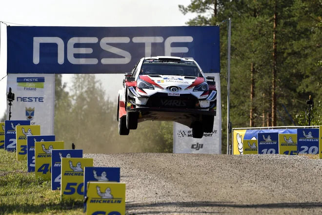 Ott Tänak je dobil VN Finske. FOTO: Markku Ulander/AFP