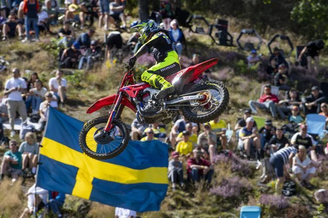 Tim Gajser je bil v prvi vožnji četrti, v drugi pa drugi.&nbsp;FOTO: Honda Racing
