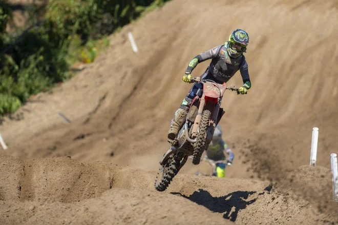 Tim Gajser bo na Finskem potrjeval naslov svetovnega prvaka. FOTO: Honda Racing

