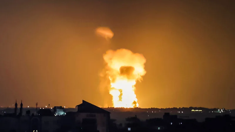 Fotografija: Tokratno nasilje v Gazi je bilo najhujše po lanskih spopadih. FOTO: Mohammed Abed/AFP