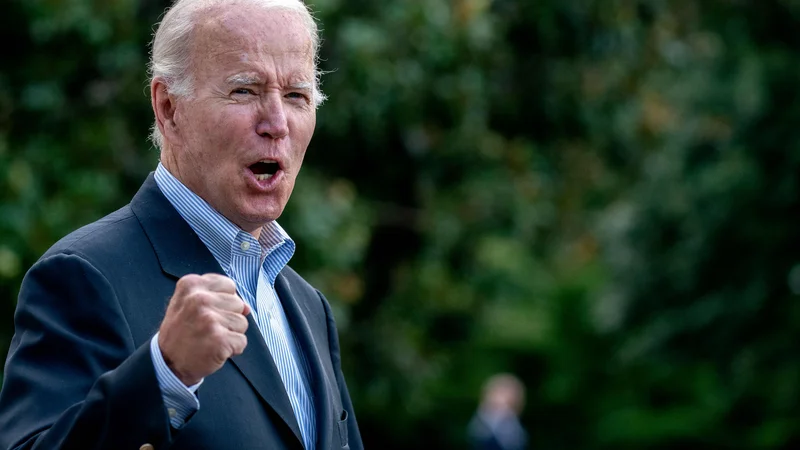 Fotografija: Predsednik Joe Biden je obljubil hiter podpis zakonodaje, ki uteleša demokratske predstave o vlogi države v družbi.
Foto Stefani Reynolds/AFP