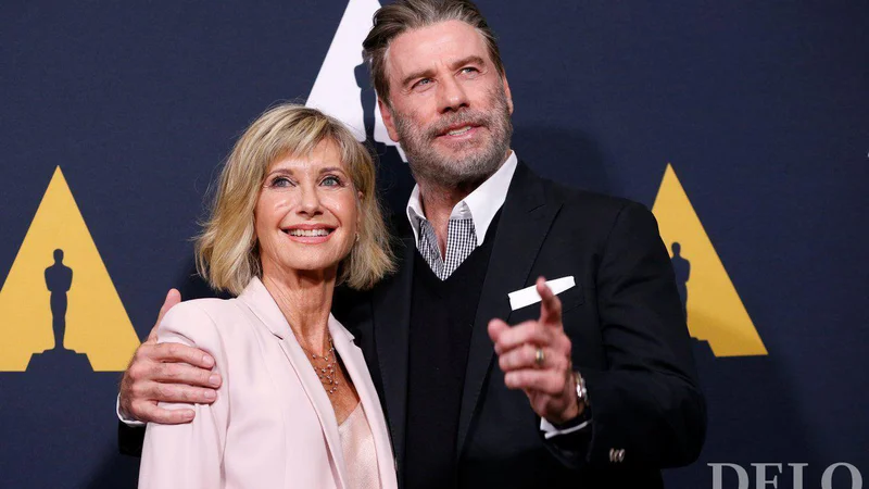 Fotografija: John Travolta in Olivia Newton-John FOTO: Mario Anzuoni/Reuters