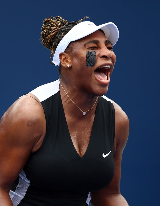 Serena Williams lovi 24. zmago za grand slam. FOTO: Vaughn Ridley/AFP
