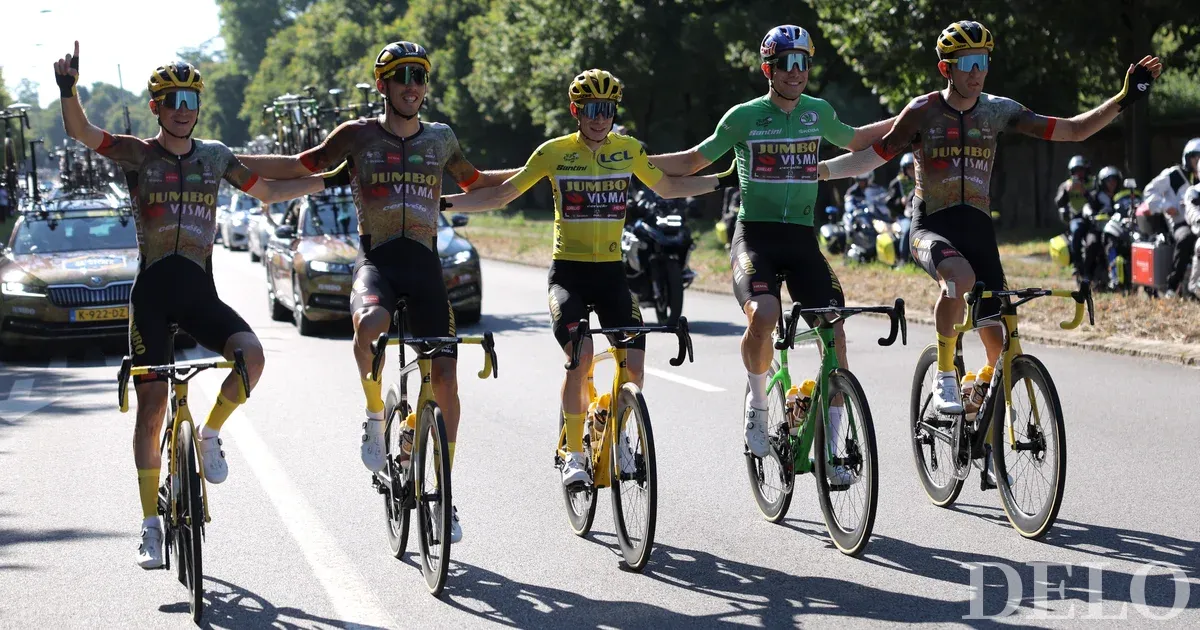 Il compagno di squadra di Roglic è stato molto fortunato nell’incidente