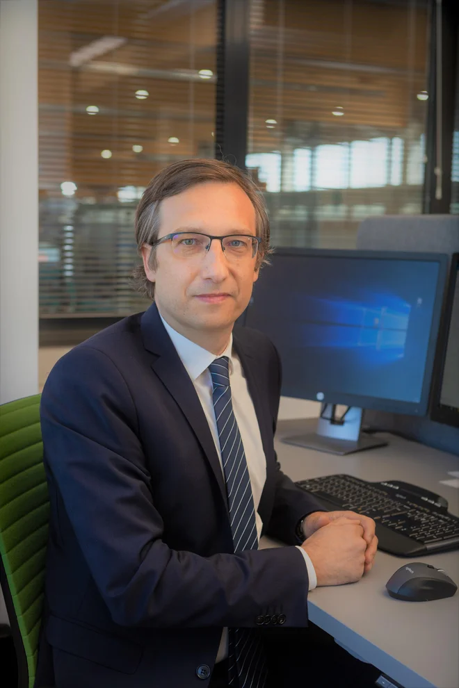 Direktor Ledinek Ledinek Engineering Andrej Novak pravi, da uspešna podjetja k svoji transformaciji pristopajo odločno in s hitrimi koraki. FOTO: Arhiv podjetja
