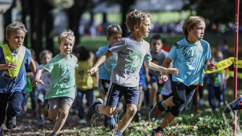 Fotografija: Otroci bi se morali več in bolj intenzivno gibati. Ker v Sloveniji to vlogo najbolje opravlja šola, je treba več športa vključiti v šole. FOTO: Uroš Hočevar
