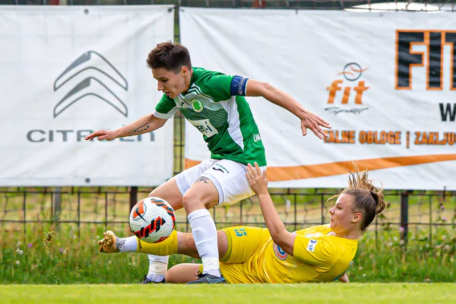 Manja Rogan želi z Olimpijo do dvojne krone. FOTO: NZS
