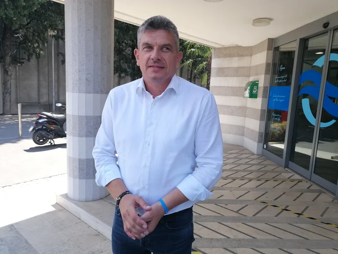 »Mi imamo čisto vest!« trdi Martin Pregelj, direktor Rižanskega vodovoda.FOTO: Nataša Čepar

