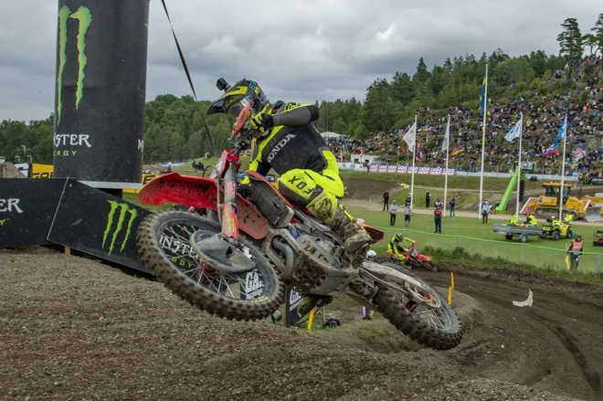Tim Gajser je v kvalifikacijah pristal na šestem mestu. FOTO: Honda Racing
