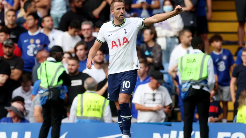 Fotografija: Harry Kane je Tottenhamu prinesel veliko točko na dvorišču velikih rivalov iz zahodnega dela britanske metropole. FOTO: Paul Childs/Reuters