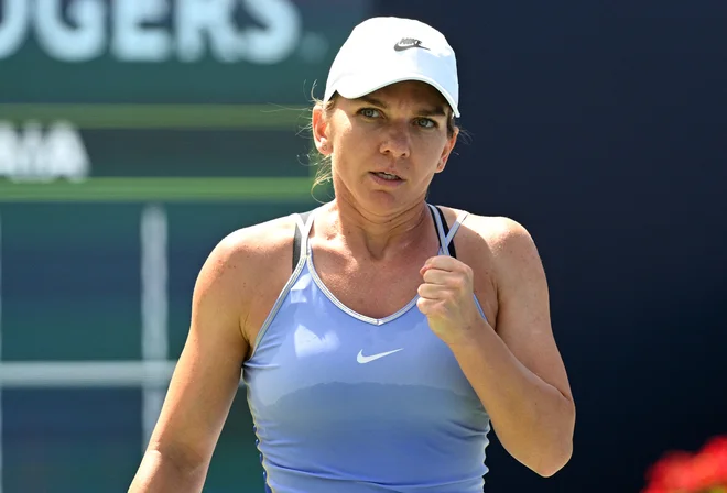Na štadionu Sobeys v Torontu je Simona Halep (na fotografiji)&nbsp;osvojila nov naslov, ki ji bo prinesel skok na še višje 6. mesto na lestvici WTA. FOTO:&nbsp;Dan Hamilton/USA Today Sports
