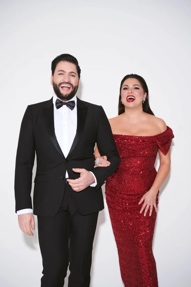 Ana Netrebko in Jusif Ejvazov FOTO: Festival Ljubljana
