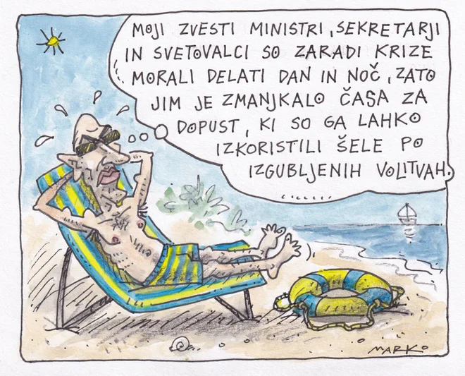 KARIKATURA: Marko Kočevar
