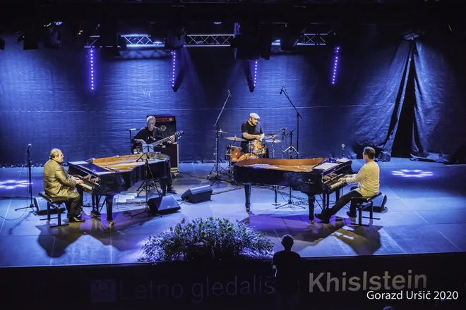 Na otvoritvenem večeru Jazz Kamp Kranj bosta nastopila pianista David Gazarov in Emil Spanyi. FOTO: Gorazd Gogi Uršič
