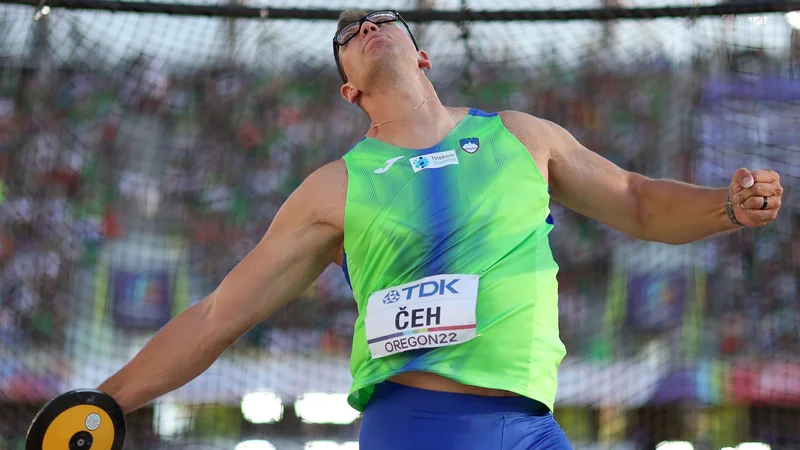 Fotografija: Kristjan Čeh je vrhunsko opravil prvo polovico dela na evropskem prvenstvu. FOTO: Ezra Shaw/AFP