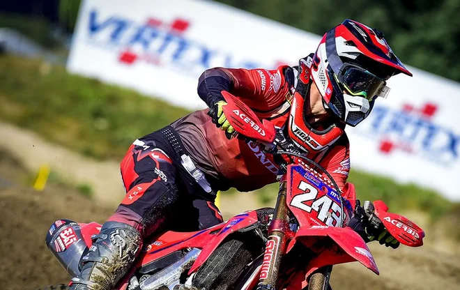 Tim Gajser ima 104 točke prednosti pred drugim Seewerjem. FOTO: Honda Racing
