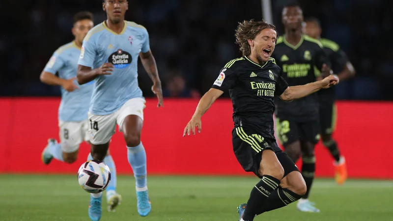 Fotografija: Luka Modrć je bil spet neustavljiv. FOTO: Isabel Infantes/Reuters