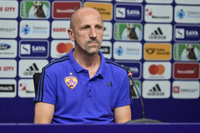 Damir Krznar je iztržil še drugi neodločen izid na mariborskem trenerskem stolčku. FOTO: Marko Pigac/mp Produkcija

