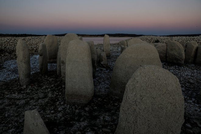 Vor einigen Tagen waren spanische Archäologen erneut beeindruckt von der Entdeckung eines prähistorischen Steinkreises, der als spanisches Stonehenge bekannt ist.  FOTO: Susana Vera/Reuters