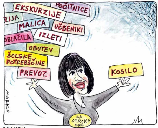 KARIKATURA: Marko Kočevar/Delo
