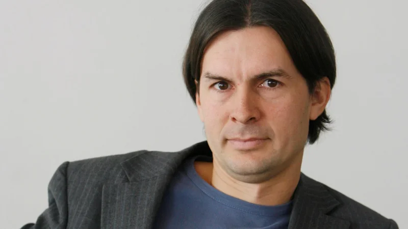 Fotografija: Direktor TV Slovenija Uroš Urbanija. FOTO: Leon Vidic/Delo
