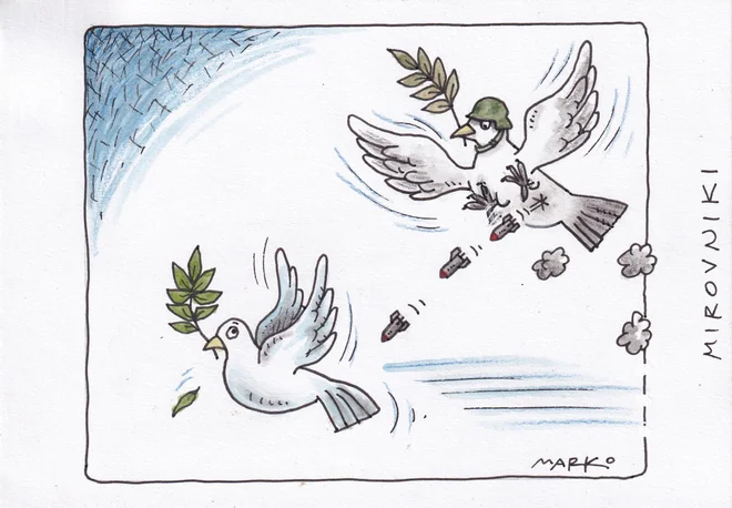 KARIKATURA: Marko Kočevar/Delo
