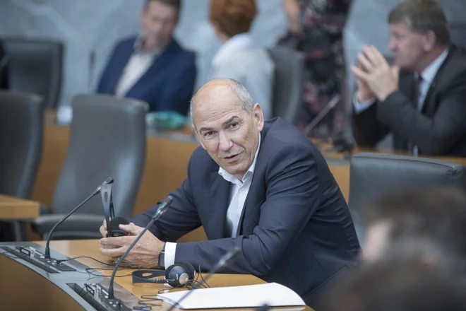 Janez Janša. FOTO: Jure Eržen/Delo
