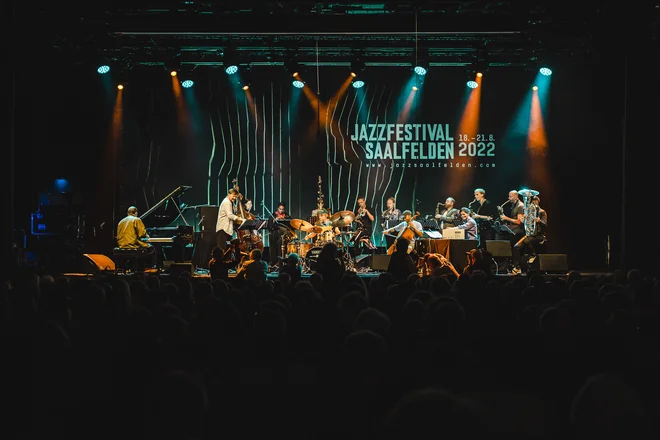 Jason Moran se je pridružil Trondheim Jazzorchestru. Foto Matthias Heschl
