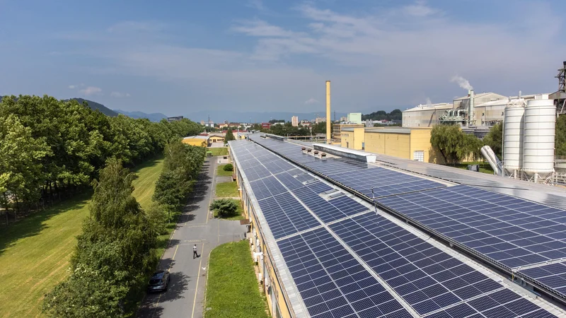 Fotografija: Sončna elektrarna pomeni delno neodvisnost in pomaga v konicah porabe. FOTO: Arhiv Petrola
