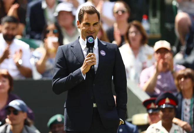 Roger Federer se je še 17. leto zaporedoma uvrstil na prvo mesto seznama. FOTO: Hannah McKay/Reuters

