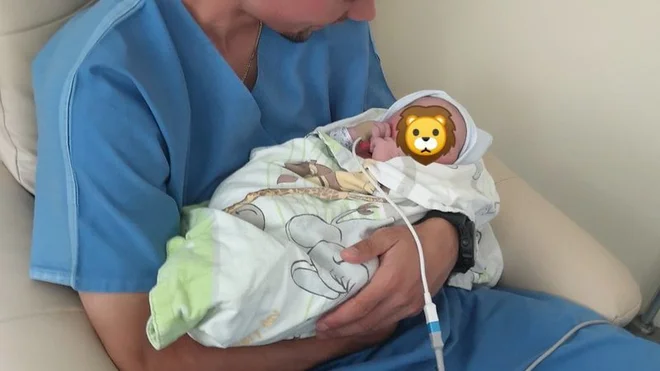 Lev Roglič ne bo več edinček. FOTO: Primož Roglič Twitter&nbsp;
