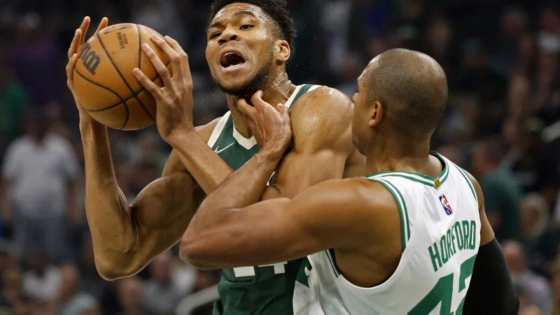 Grki pričakujejo izbruh Giannisa Antetokounmpa, ki je z Milwaukeejem lani osvojil svoj prvi naslov v ligi NBA.

Foto Jeff Hanisch/USA Today Sports
