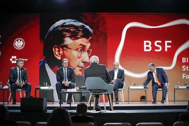 Blejski strateški forum je lani pritegnil vse pomembnejše obraze balkanske politike, letos jih je manj. FOTO:&nbsp;Uroš Hočevar
