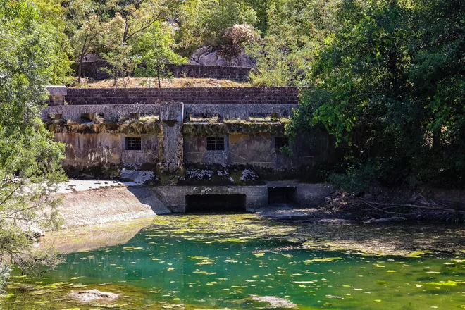 Reka Rižana poleti ni zanesljiv vodni vir za slovensko Istro. FOTO: Črt Piksi/Delo
