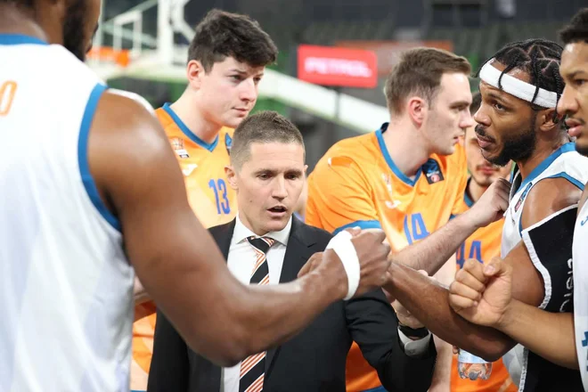 Jaka Lakovič je pri Ulmu dobil prvo priložnost za samostojno trenersko pot. FOTO: Cedevita Olimpija
