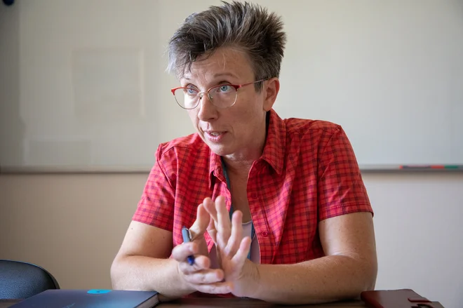 Imamo posamezne, nišne rešitve, ki so vrhunske, a velikokrat omejene le na enega zdravnika ali manjšo ekipo, pravi dr. Alenka Kolar. FOTO: Voranc Vogel/Delo

